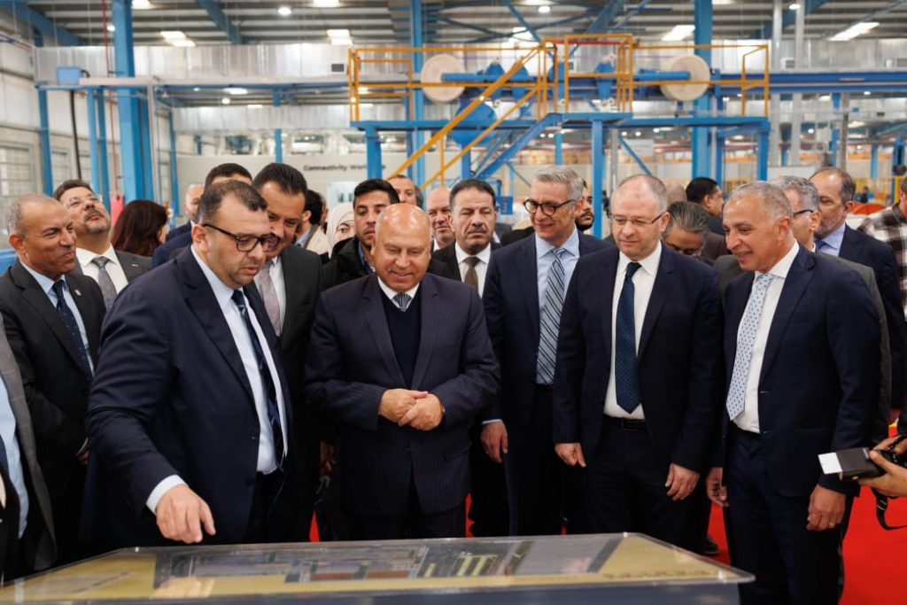 افتتاح مصنع السويدي لكابلات الاتصالات