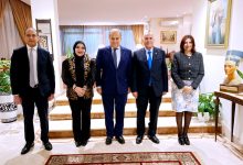 جانب من لقاء الدكتورة إيمان منصور بالمغرب