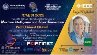 مؤتمر آيكوميس 2025 يرحب بالبروفيسور أحمد الطويل: رائد الذكاء الاصطناعي في شبكات الجيل القادم