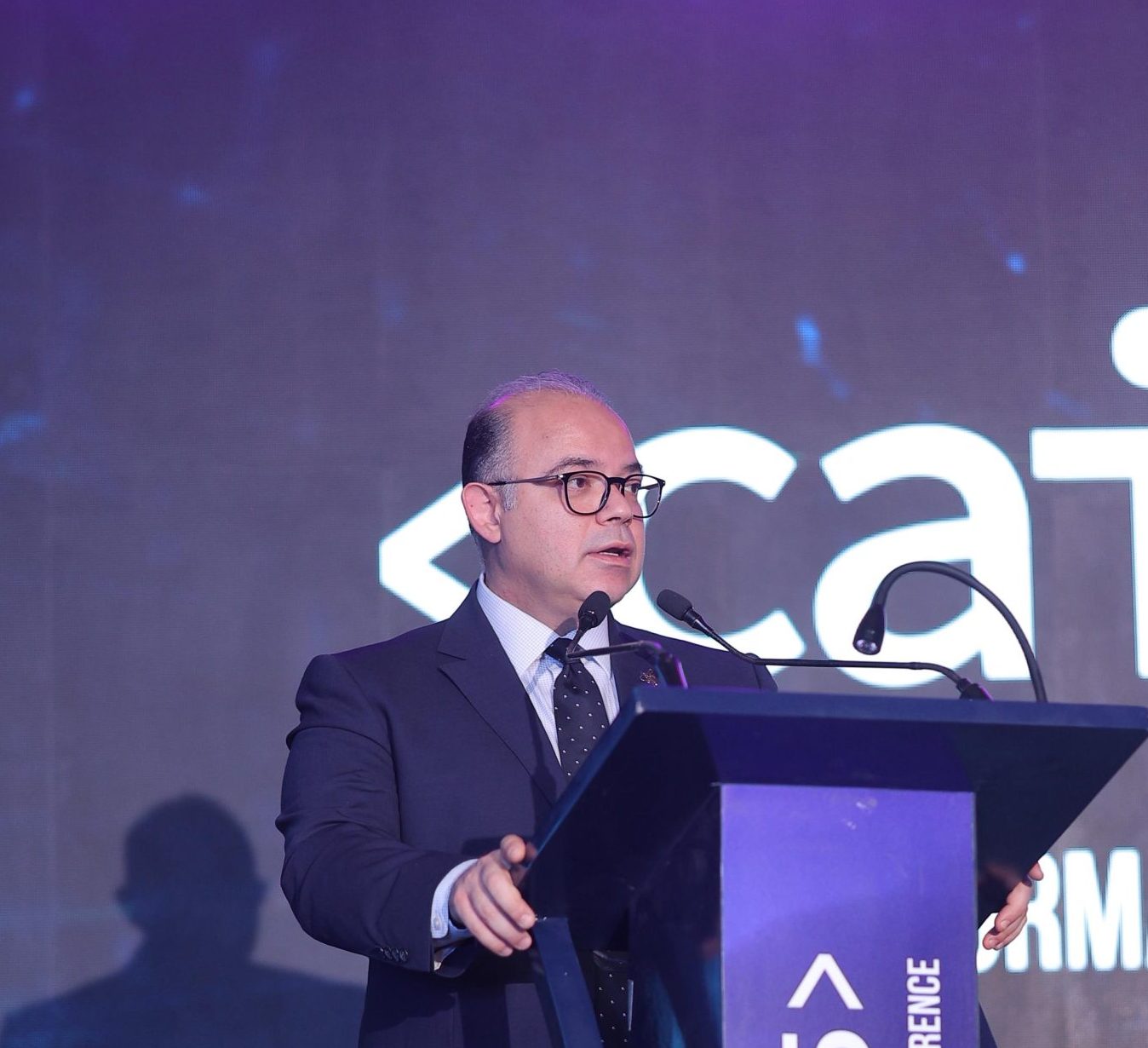 رئيس هيئة الرقابة المالية في مؤتمر الأمن السيبراني CAISEC 2025