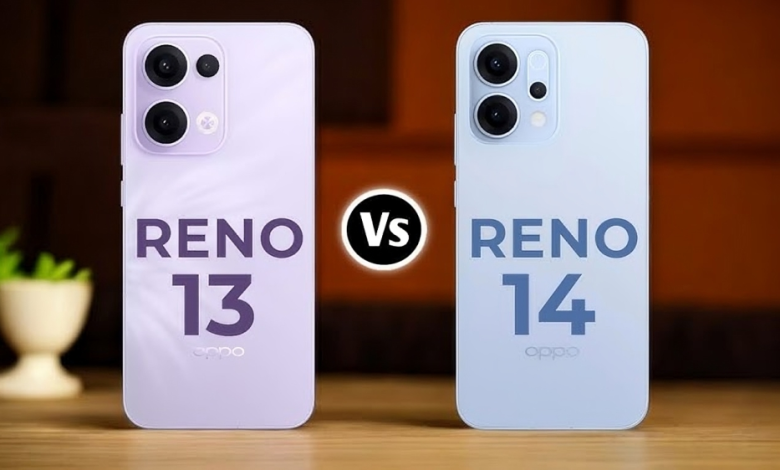 مقارنة Oppo Reno 14 و Reno 13