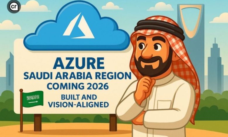 مايكروسوفت تكمل بناء منطقة Azure السحابية في السعودية