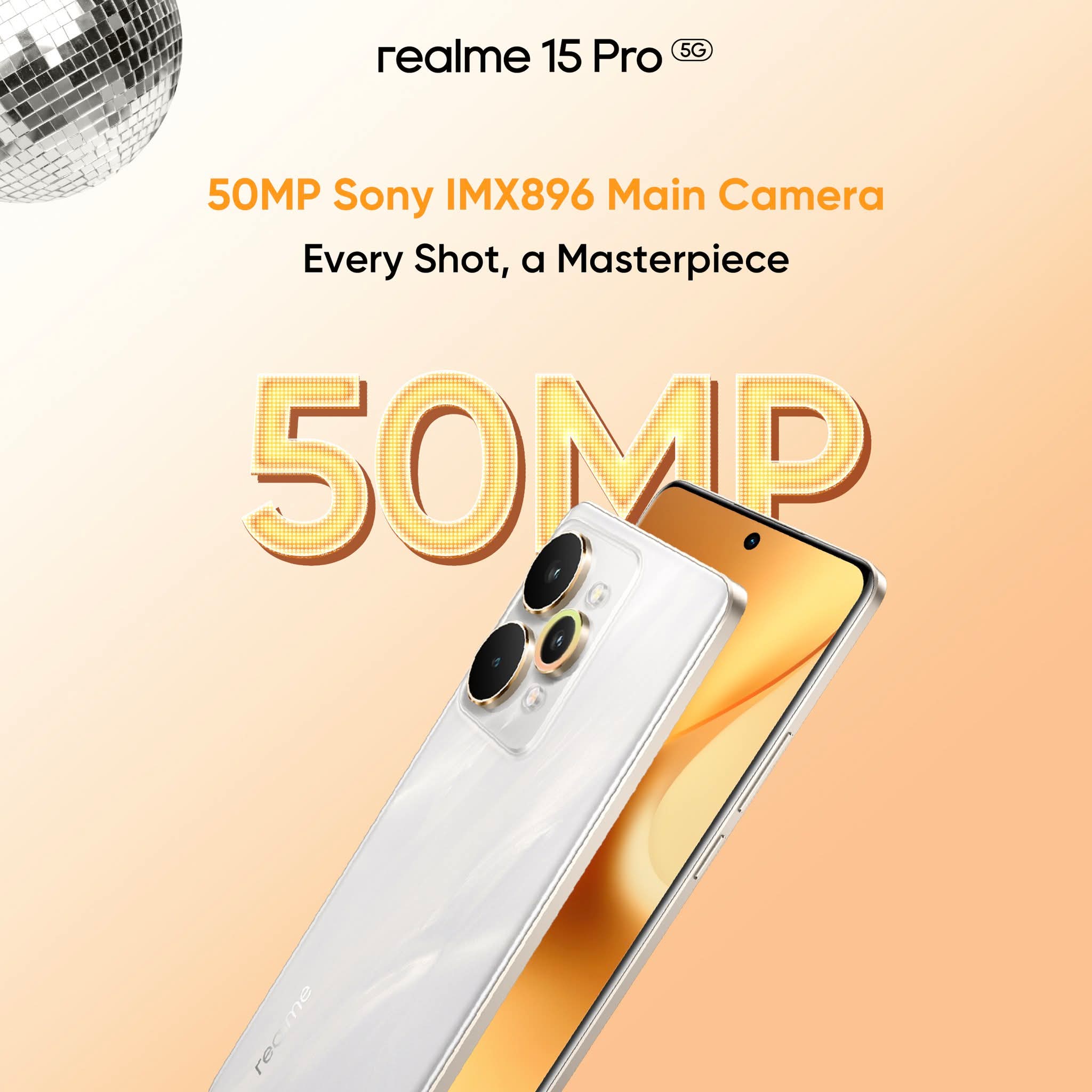 مميزات هاتف ريلمي الجديد realme 15