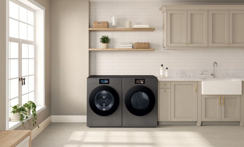 سامسونغ تطلق غسالتها الذكية Bespoke AI Washer وتحديث جهاز Bespoke AI Laundry Combo