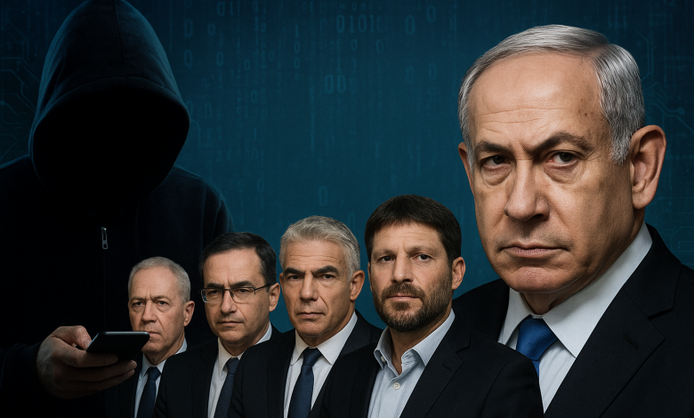 ليلة اختراق إسرائيل.. هاكرز يكشفون أرقام وزراء الاحتلال ويسقطون ممثلين ولاعبين في الفخ