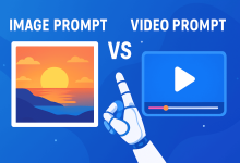 الفرق بين برومبت الصور و برومبت الفيديو