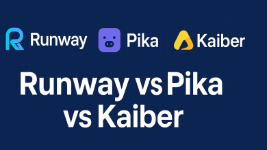 مقارنة بين Runway وPika Labs وKaiber: من الأقوى في صناعة الفيديو بالذكاء الاصطناعي؟