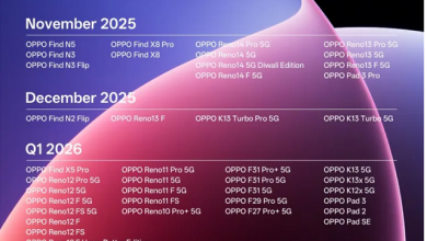 أوبو تطلق رسميًا ColorOS 16 مع جدول التحديث العالمي