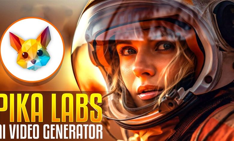كيف تصنع فيديو احترافي في دقائق؟ دليلك الكامل لاستخدام Pika Labs وإنشاء فيديوهات مذهلة بالذكاء الاصطناعي