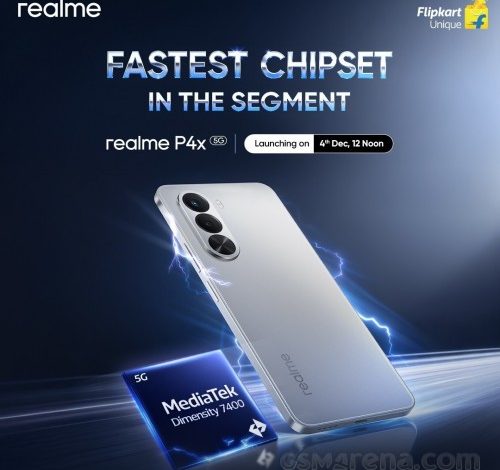 إطلاق Realme P4x رسميًا بمعالج قوي وشاشة فائقة وسعة 7000mAh لتعزيز تجربة الألعاب في الفئة المتوسطة