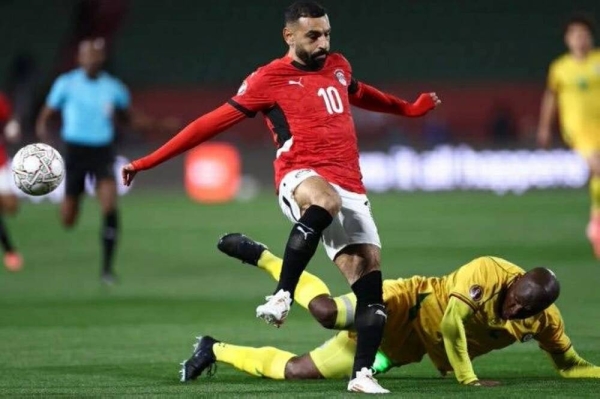 محمد صلاح يسجل الهدف الأول لمصر في مرمى جنوب أفريقيا بكأس الأمم 2025