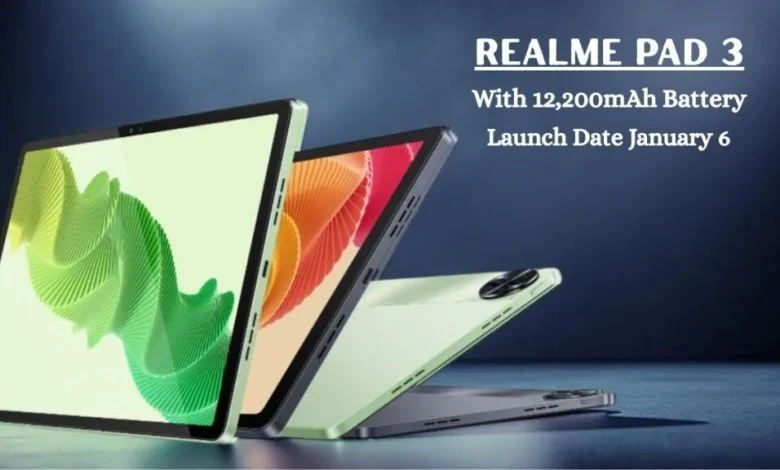 جهاز لوحي جديد يدخل المنافسة… Realme Pad 3 يقدم شاشة Book-View وبطارية هائلة وتجربة تعليمية متطورة