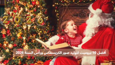 أفضل 10 برومبت لتوليد صور الكريسماس ورأس السنة 2026