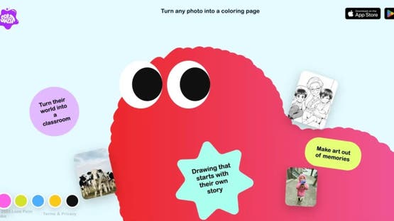 تحويل الصور إلى صفحات تلوين للأطفال.. تعرف على تطبيق Splat بالذكاء الاصطناعي