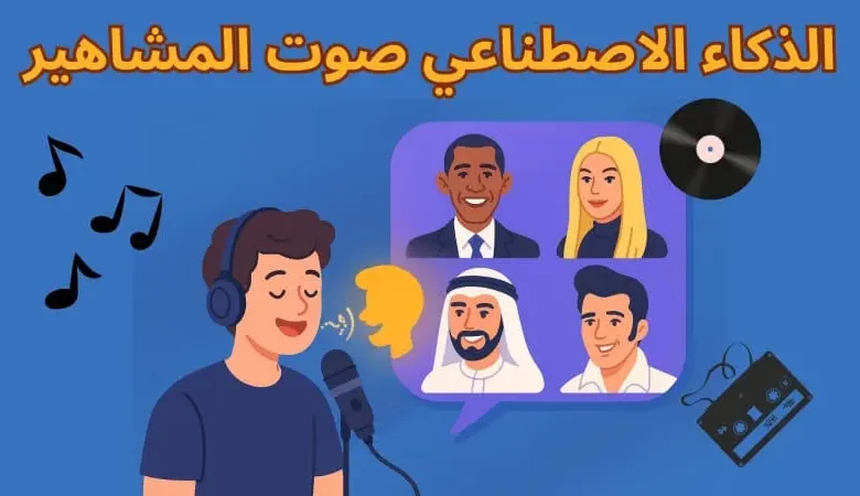 تحويل أي صوت إلى شخصية مشهورة باستخدام الذكاء الاصطناعي
