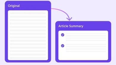 أفضل مواقع تحويل النصوص الطويلة إلى نقاط مختصرة