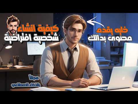 كيف تنشئ شخصية افتراضية تقدم فيديوهات بدلًا منك