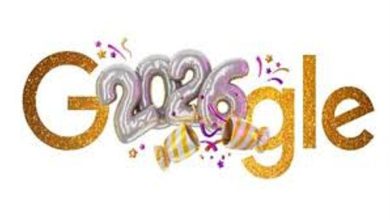 جوجل تحتفل برأس السنة 2026 بشعار تفاعلي يبهر المستخدمين حول العالم