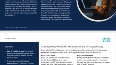 حلول سيسكو OT: الثورة الجديدة في حماية الأنظمة الصناعية والتحول الرقمي