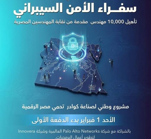 بشراكة عالمية.. مبادرة 10 آلاف مهندس تنطلق لتأهيل كوادر الأمن السيبراني