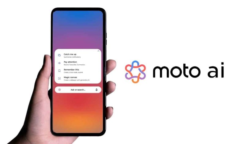 Motorola تدخل سباق الذكاء الاصطناعي بقوة مع مساعد Moto AI