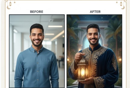 أقوى 5 برومبت صور رمضان 2026.. كيف تحول صورتك الشخصية لـ صور رمضانية في ثواني!