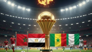 نتائج ربع نهائي أمم أفريقيا 2026| مصر والمغرب في نصف النهائي