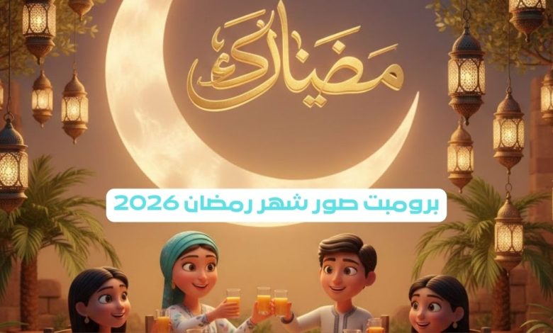 برومبت صور شهر رمضان 2026