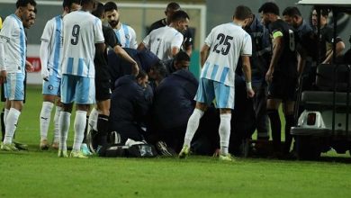 تطورات إصابة محمد حمدي لاعب بيراميدز - حالة بلع اللسان