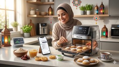 كيف تستخدمين ChatGPT وAir Fryer لكعك عيد فطر 2026 صحي؟