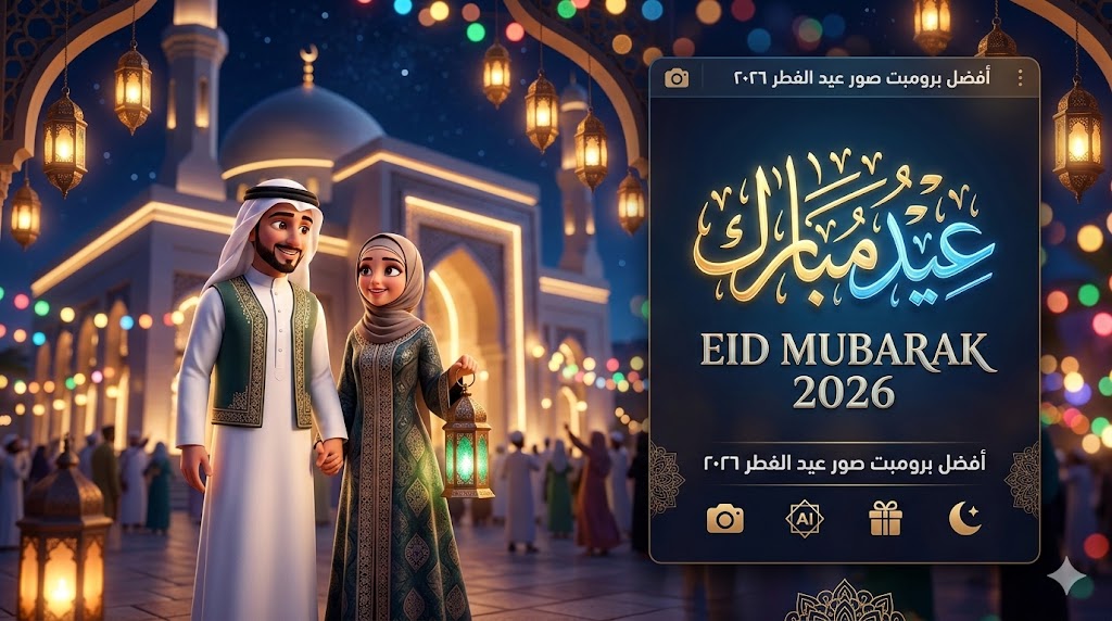 أفضل برومبت صور عيد الفطر 2026