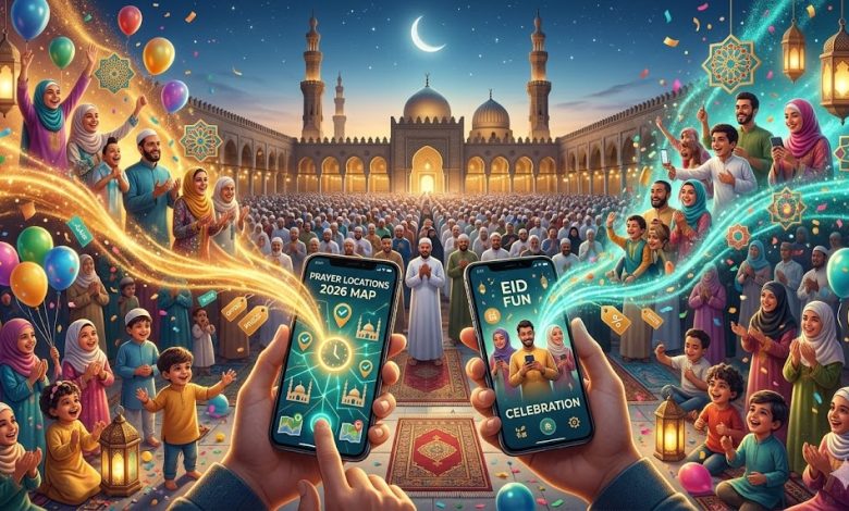 أماكن صلاة عيد الفطر 2026 في القاهرة والمحافظات (الخريطة الكاملة)
