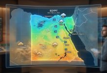 حالة الطقس غداً الأربعاء 25 مارس 2026: أمطار رعدية وانخفاض درجات الحرارة