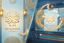 تحميل أجمل صور تهنئة عيد الفطر 2026 بجودة 4K فائقة الوضوح - وطن رقمي