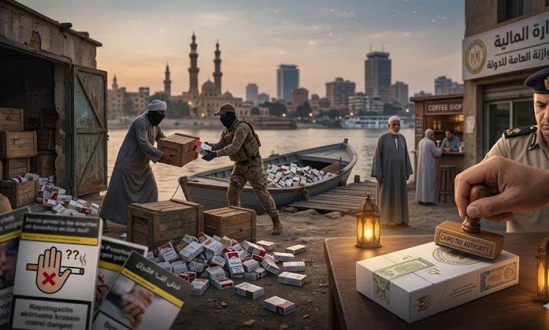 السجائر المهربة في مصر 2026: نزيف المليارات ومخاطر اقتصاد الظل