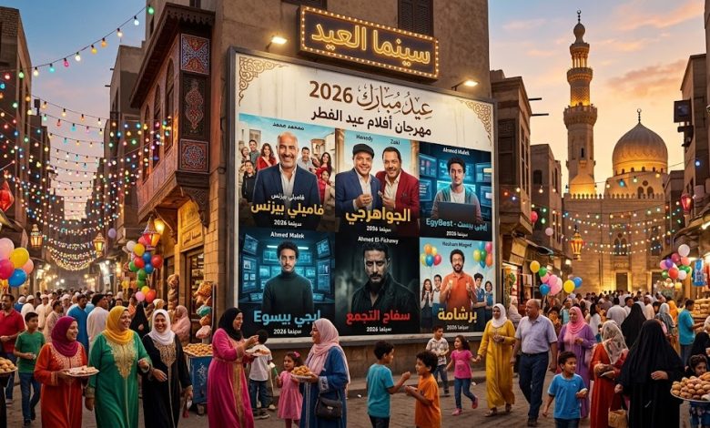 قائمة أفلام عيد الفطر 2026 في مصر - دليل السينما والمنصات