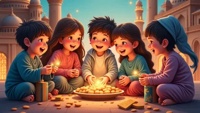 أفضل برومبتات AI لتصميم تهنئة عيد الفطر بأسلوب 3D مذهل