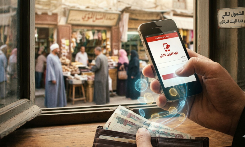 فودافون كاش في مرمى النيران.. كيف يلتف غاسلو الأموال على رقابة البنك المركزي عبر المحافظ الإلكترونية؟