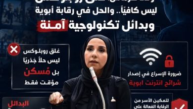 ولاء هرماس تكشف الخطة البديلة لحماية الأطفال من مخاطر الإنترنت