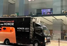 Honor تشعل المنافسة مع آبل | شاحنة Honor 600 Pro أمام متجر Apple تقارن نفسها بـ iPhone 17 Pro