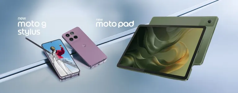موتورولا تكشف عن جهازين جديدين.. Moto G Stylus وMoto Pad 2026 بمزايا مذهلة