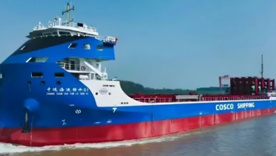 ساعة الصفر للملاحة الخضراء.. الصين تودع انبعاثات الكربون في البحار بأكبر سفينة حاويات ذكية