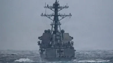 تحرك خطير.. واشنطن تنشر 15 سفينة حربية قرب مضيق هرمز هل تبدأ المواجهة