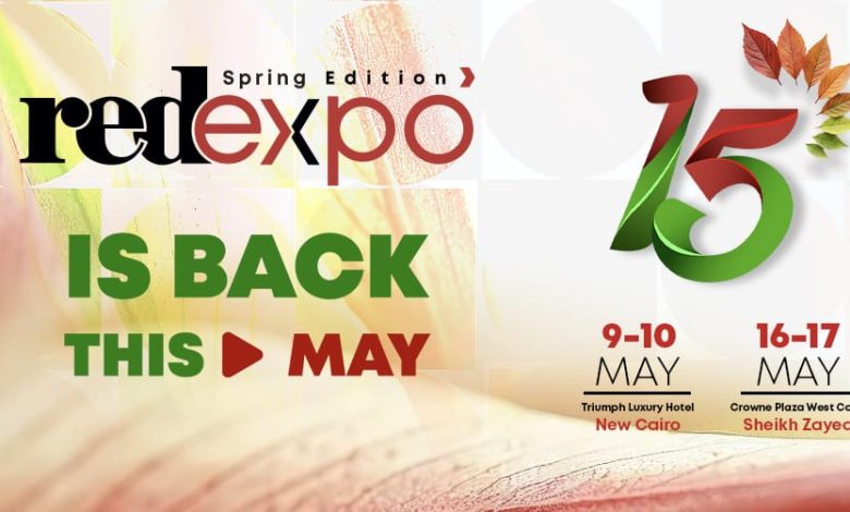 صُنّاع العقار في مصر يجتمعون في تجربة استثنائية داخل معرض “RED EXPO 15” مايو المقبل