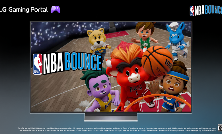 "إل جي" تفاجئ عشاق السلة بلعبة NBA Bounce وهدايا حصرية للمشتركين