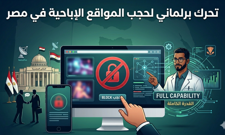 تفاصيل تحرك برلماني لحجب المواقع الإباحية في مصر
