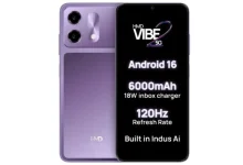 هاتف HMD Vibe 2 5G ينطلق رسميًا ببطارية عملاقة وشاشة 120 هرتز