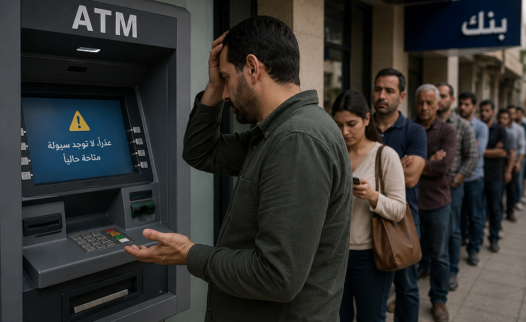 أزمة تعود من جديد... ماكينات ATM بلا أموال وأزمة تزداد يومًا بعد يوم