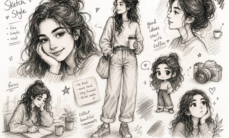 «Sketch Style» يجتاح مواقع التواصل.. تريند جديد على شات جي بي تي يحول صورك إلى رسومات فنية