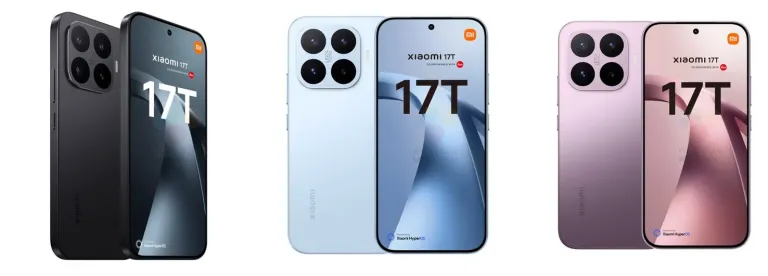شاهد أول صور مسربة لهواتف Xiaomi 17T قبل الكشف الرسمي